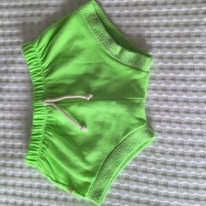 Childhoods Clothing Neon Green Shorties